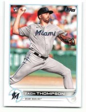 2022 Topps #227 Zach Thompson NM-MT RC Rookie Marlins ID:40780