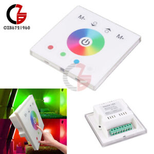 DC12/24V RGB/RGBW Touch Panel Dimmer Switch Controller For Led Strip Light