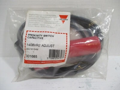 NEW Carlo Gavazzi 1408VR2 Capacitive Proximity Switch 30V 1K-OHM 30V PROX - Image 1 of 3