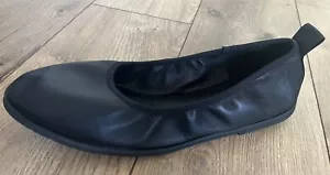 Scarpe Eileen Fisher nuove in pelle nera taglia 8,5 - Foto 1 di 5
