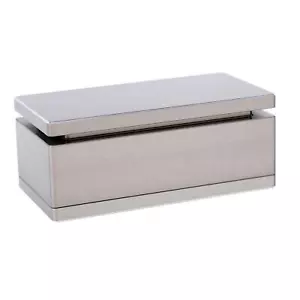Pre Press Mold Pre Press Mold DIY Silver Anodized Smooth Surface Rectangular - Picture 1 of 3