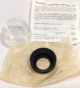 BOLEX SUNSHADE/FILTER Mount for 4.5 Filters 8mm Camera Lenses w/ 21X0.5mm Front - Picture 1 of 6