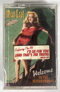 MEAT LOAF Welcome To The Neighborhood Cassette Tape NEW SEALED with HYPE Sticker - Picture 1 of 3