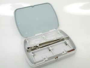 Zeiss Ikon Contarex Einstellscheiben Behälter + 2 Mattscheiben focusing screens - Picture 1 of 5