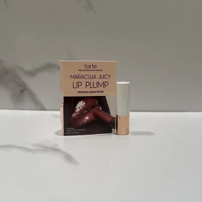 Tarte Maracuja Juicy Lip Pump - Rosy Mauve Shimmer Glass .7 g/.02 oz - travel - Image 1 of 4