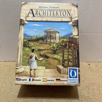 Architekton Board Game Queen Games Michael Schacht Tile Laying 2 Player Strategy - Image 1 of 3