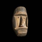 African Tribal Face Mask Wood Dan  Art Face Wall Hanging Primitive Art-7523