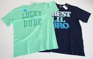 THE CHILDREN'S PLACE BOYS GRAPHIC SHORT SLEEVE T-SHIRTS LARGE 2 FOR $9.99 NWT! - Picture 1 of 3