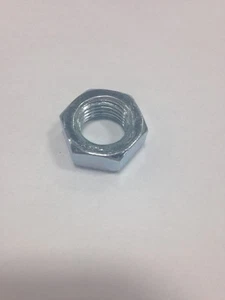 Hex Jam Nut, 1/2"-20 RH Thread, Zinc {25pk} - Picture 1 of 1