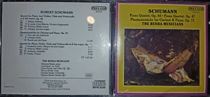Schumann Quartet Quintet Piano Op 44 47 73 Benda Musicians CD Price-Less D14171 - Picture 1 of 1