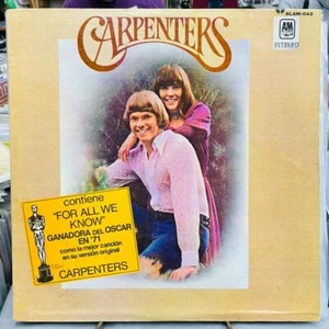 CARPENTERS - SELF TITLED - 1974 MEXICAN LP, POP 70'S - Imagen 1 de 4