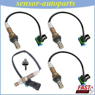 Juego de 4 sensores de O2 para Chevvy Silverado 2500 2003-2006 y GMC Sierra 2500 Foto 1 de 4
