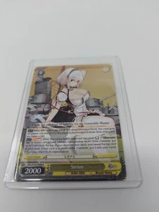 Weiss Schwarz Sirius Azur Lane AZL/S102-E008 Rare, Fresh From Pack! - Picture 1 of 1