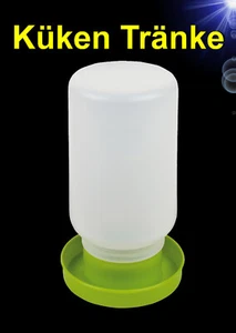 Vogel Geflügel 🐤 1 L KÜKENTRÄNKE 🐤 Wachteln Hühnertränke Zubehör Wasserautomat - Bild 1 von 1