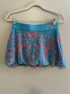 Adidas Womens Size S Adizero Climalite Skort Skirt Blue & Pink - Picture 1 of 6