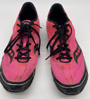 Saucony Velocity 4 Women's Track Shoe Size 9.5 Pink Black Silver Spikes 10105-4