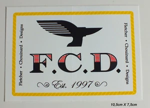 Aufkleber Sticker Patagonia Fletcher Chouinard Designs Surf Surboard Kite Board - Bild 1 von 1