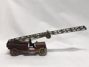 Antique Pressed Steel Marklin Fire Truck - Picture 1 of 9