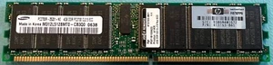 HP 413153-861 4GB DDR PC-2700 DDR-333 ECC Memory RAM - Picture 1 of 2