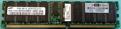 HP 413153-861 4GB DDR PC-2700 DDR-333 ECC Memory RAM - Image 1 of 2