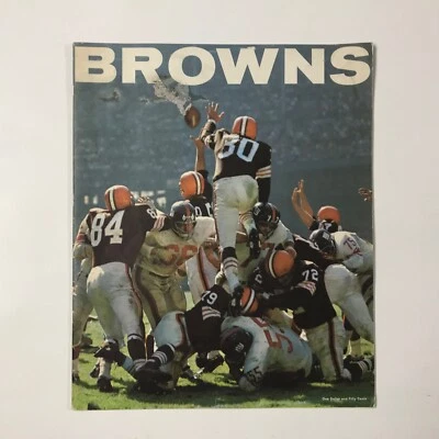(Vintage) Anuario Cleveland Browns de 1960 (Marrón/Collins/Ganancia/Groza/Ryan/etc)! Foto 1 de 4