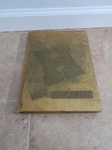 Annuario del liceo The Highlander 1952 Albuquerque, Nuovo Messico - Foto 1 di 5