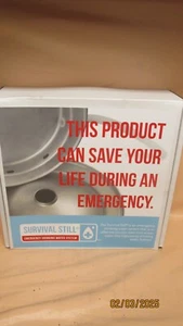 Survival Still stainless steel emergency water purifier for drinking & distill - Picture 1 of 5