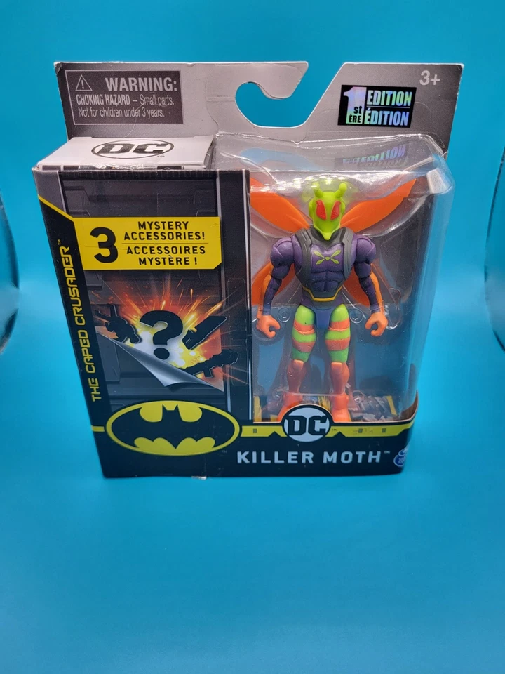 Spin Master DC Batman 4 Inch Caped Crusader 1st Edition Wave 2 Killer Moth