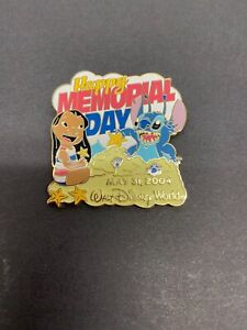 Disney 2004 Pin Lilo & Stitch Memorial Day
