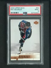 RAY BOURQUE 2000-01 UPPER DECK 00-01 NO 44 PSA 9  55345