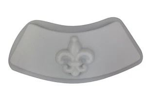 Molde de concreto 5028 flor de lis borde curvo de borde de hormigón - Imagen 1 de 2