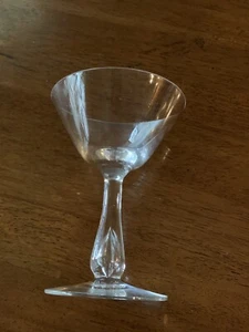 Cristal Compota Champagne Cupé Transparente Soplado Vidrio Simple Elegante - Imagen 1 de 4