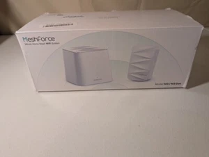 MeshForce M3 / M3 Dot Whole Home Mesh WiFi System Router + Point 3000 Sq Ft - Picture 1 of 3