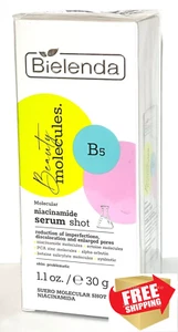 Bielenda Beauty Molecules B5 Molecular Niacinamide Serum Shot synbiotic - Picture 1 of 5