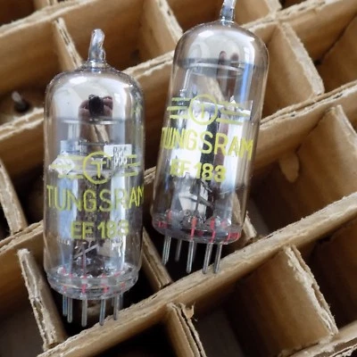 1 x EF183 TUNGSRAM ТРУБКА НОВЫЙ ИЗ СТАРЫХ ЗАПАСОВ - Изображение 1 из 3