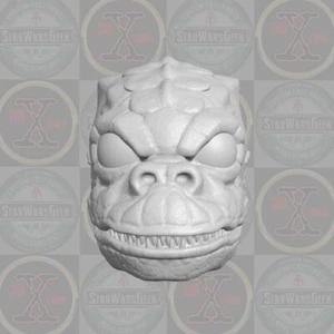 Saurin Star Wars Especies alienígenas cabeza personalizada para figuras de acción 1:10 1:12 1:18 1:6 - Imagen 1 de 1