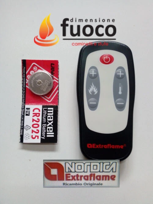 NORDICA-EXTRAFLAME TELECOMANDO NORDICA EXTRAFLAME PER STUFA ECOLOGICA IDRO FALO' 1XLP CP -002272590