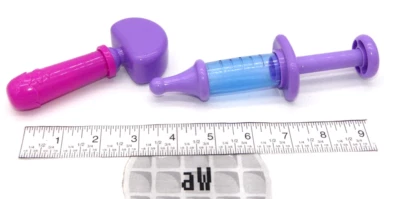 Лот 2 Doctor Toys Only Play Медицинский Притворный Шприц Рефлекторный Молоток - Изображение 1 из 4