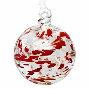 Milford Julio Piedra de Nacimiento Globo de la Amistad Rubí Mini Vidrio Colgante Regalo de Celebración - Imagen 1 de 3