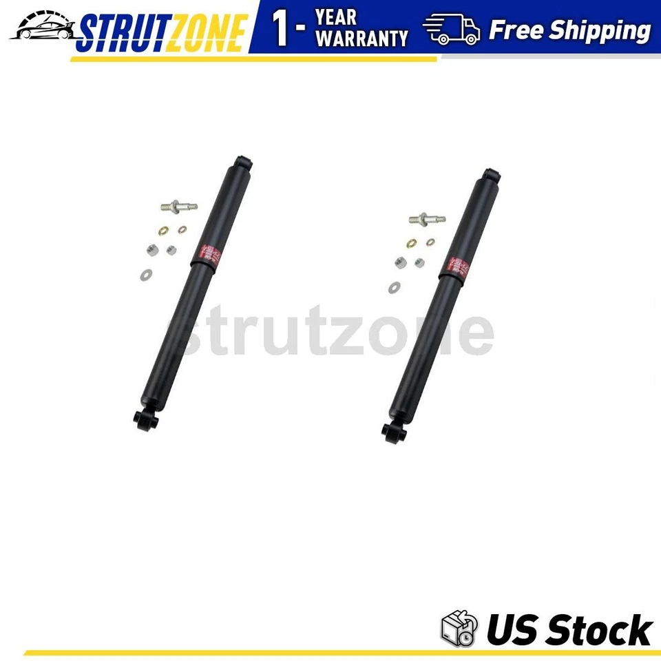 2x Amortecedores e apoios de suspensão traseiros KYB para Chevrolet Blazer 1987-1991 - Imagem 1 de 3