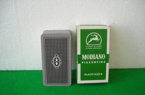 CARTE PIACENTINE TELATE TRIPLEX PLASTICATE MODIANO 81/90 ANNI '80 - Foto 1 di 2