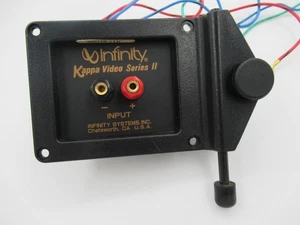 Infinity Kappa Video Series II Center Channel Crossover and Terminal Tested - Picture 1 of 6