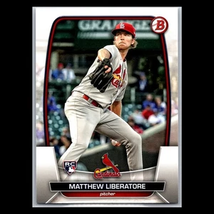 2023 Bowman - #48 Matthew Liberatore RC - St Louis Cardinals - Picture 1 of 2