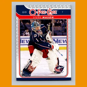 Steve Mason #195 2009-10 O-Pee-Chee Columbus Blue Jackets Hockey Card NHL - Picture 1 of 3