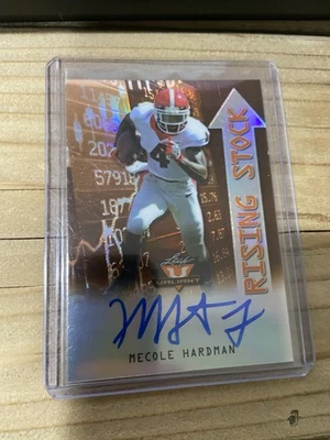 2019 Leaf Valiant - Rising Stock Mecole Hardman Jr. #RS-MH1 Orange /50 (AU, RC) - Image 1 of 2