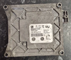 VAUXHALL ZAFIRA B MK2 2010-14 1.6 PETROL A16XER ENGINE CONTROL UNIT ECU 55571558 - Picture 1 of 5