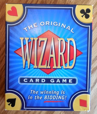 "WIZARD" The Original Game of Trump  3-6 Players Age 10+ w Score Padsyq - Image 1 of 4