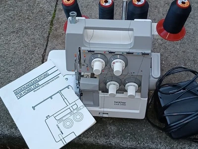 Overlock Kettelmaschine brother Lock 546D Nähmaschine Overlook - Bild 1 von 4