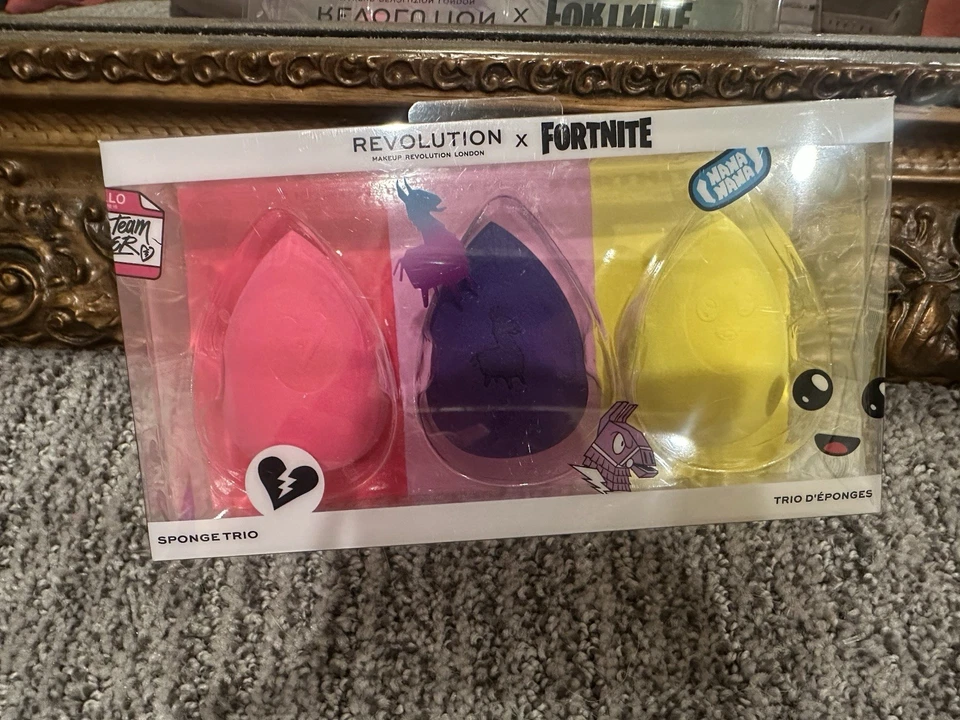 Revolution x FORTNITE Collab Character Trio Blending Sponge Set - Image 1 of 1