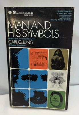 Man and His Symbols Psychological Theory Archetype Paperback Book Carl Jung 1968 - Image 1 of 4